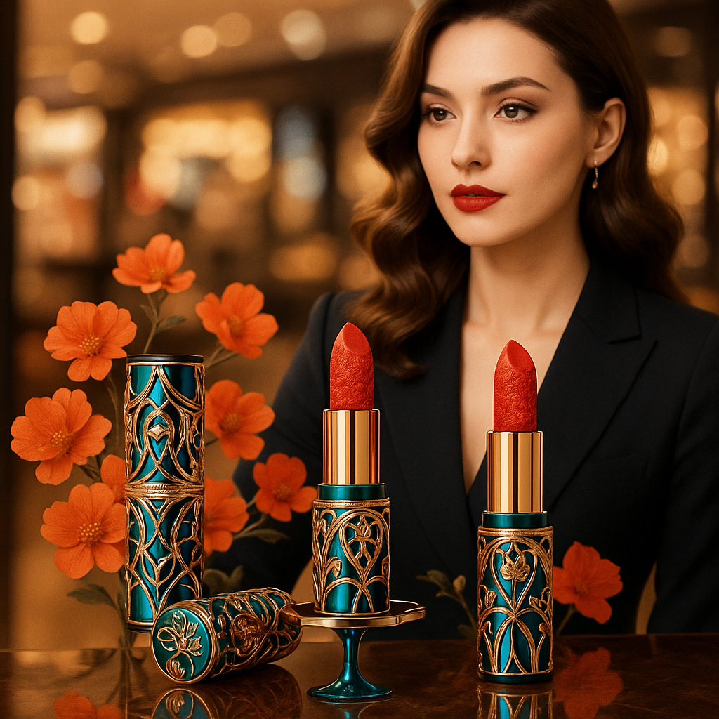 Phoenix Carving Lipstick Matte Velvet Durable Waterproof Lipstick