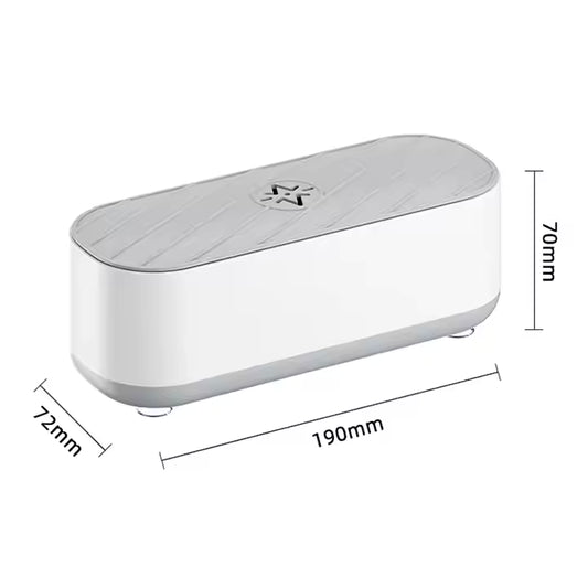 2024 Ultrasonic Cleaning Machine 45000hz High Frequency Vibration Wash Cleaner Washing Jewelry Glasses Watch Washing Small Ring