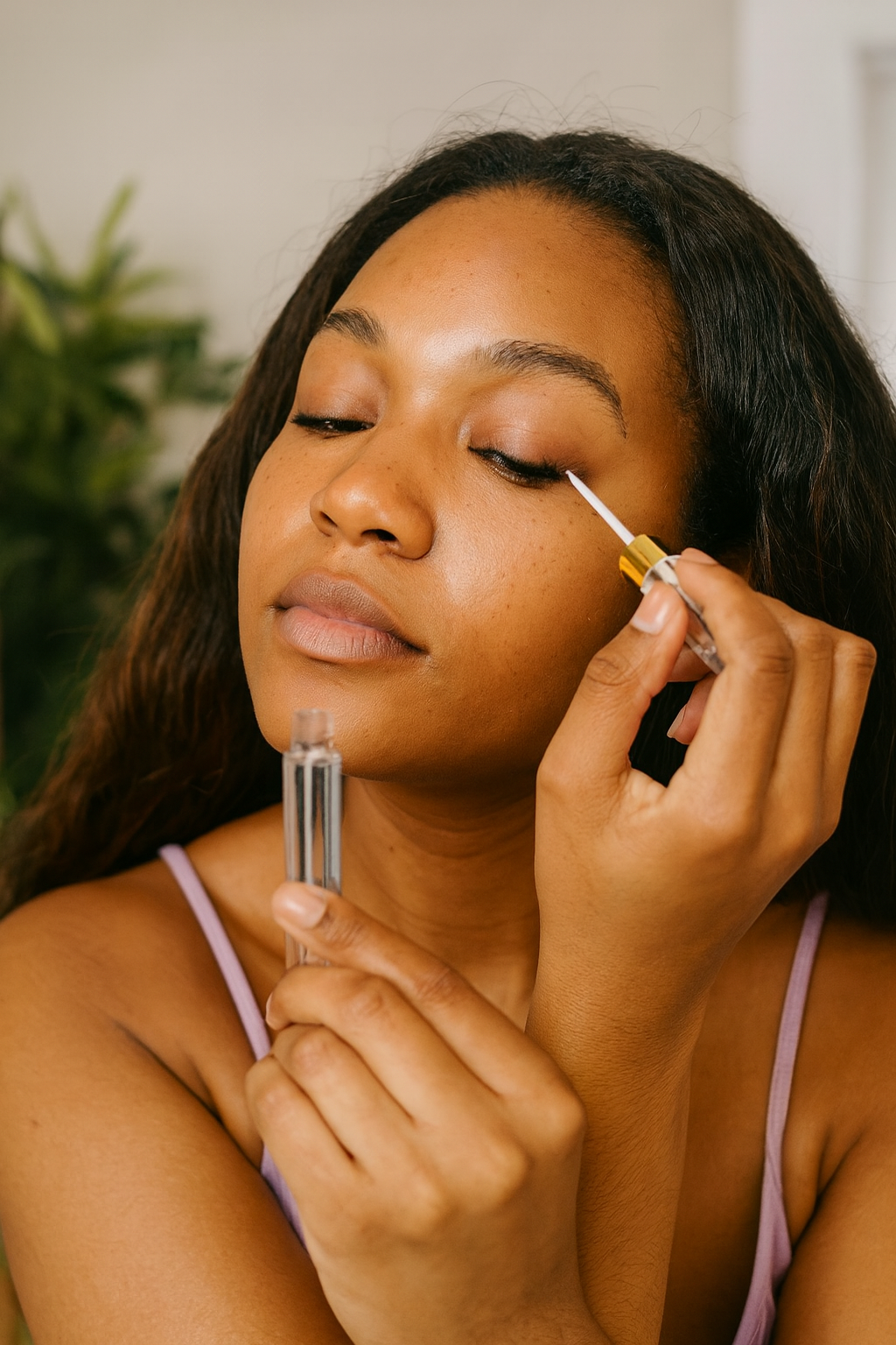 Eye Lash Growth Serum 100% Organic Natural Eyelash Growth Serum for Natural Full