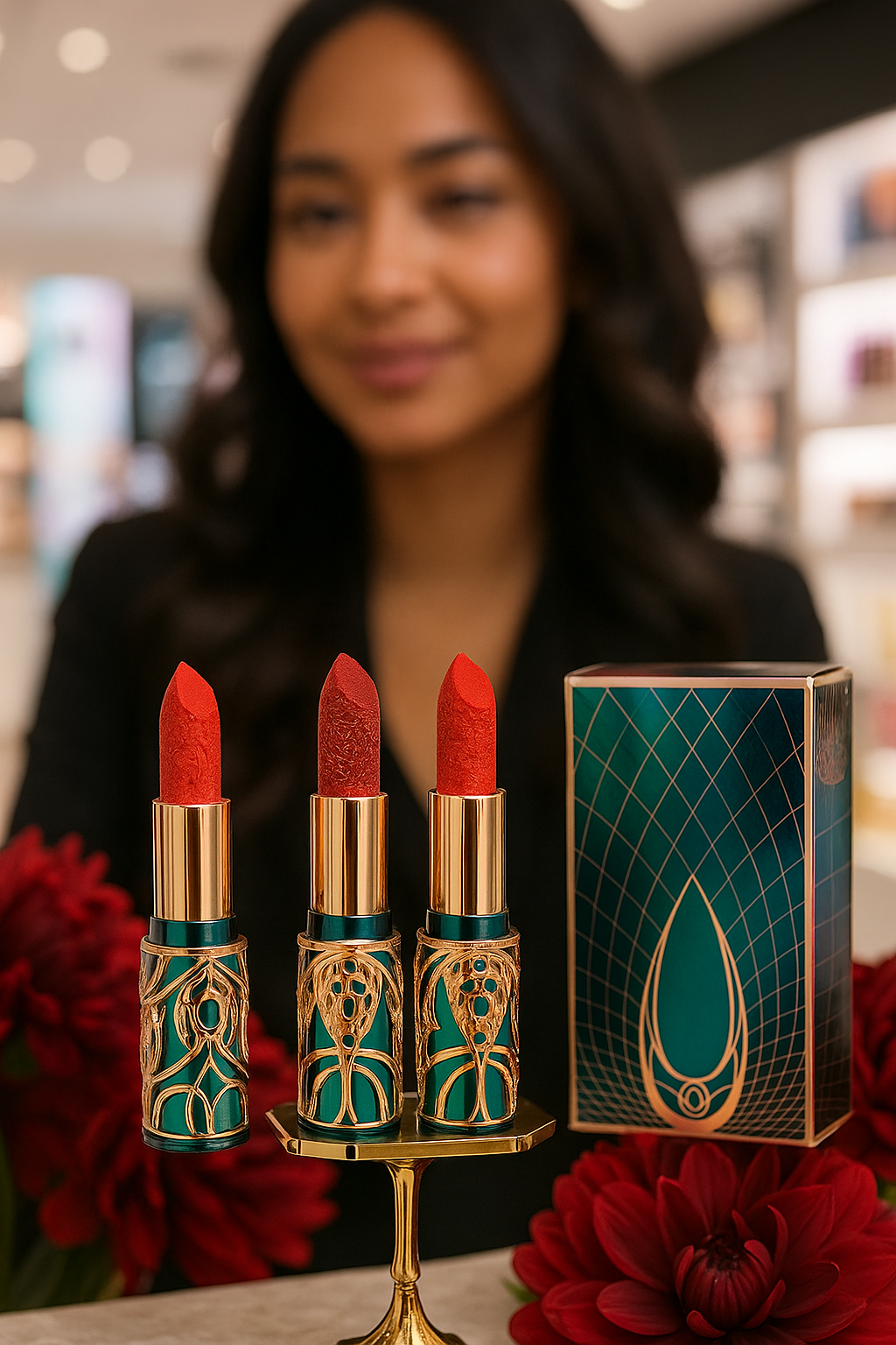 Phoenix Carving Lipstick Matte Velvet Durable Waterproof Lipstick