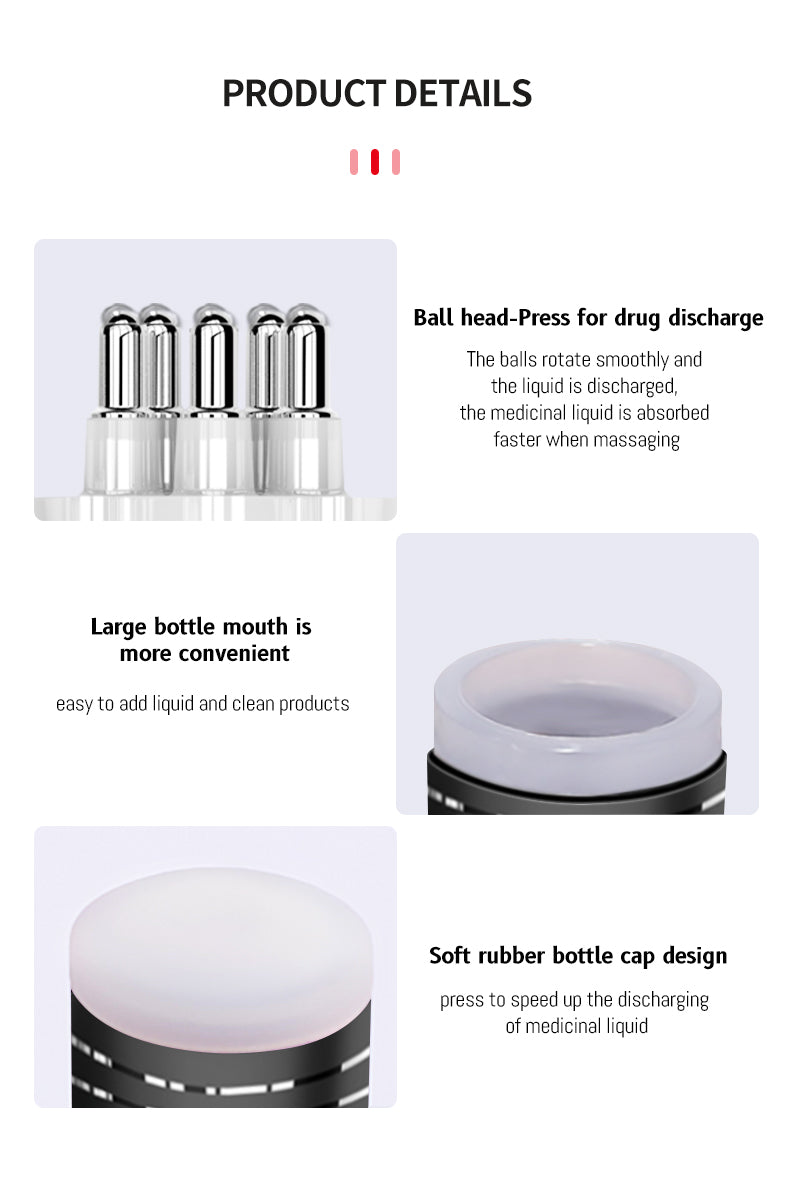 Mini Medical Medicinal Liquid Infusion Comb two in one application & Massage