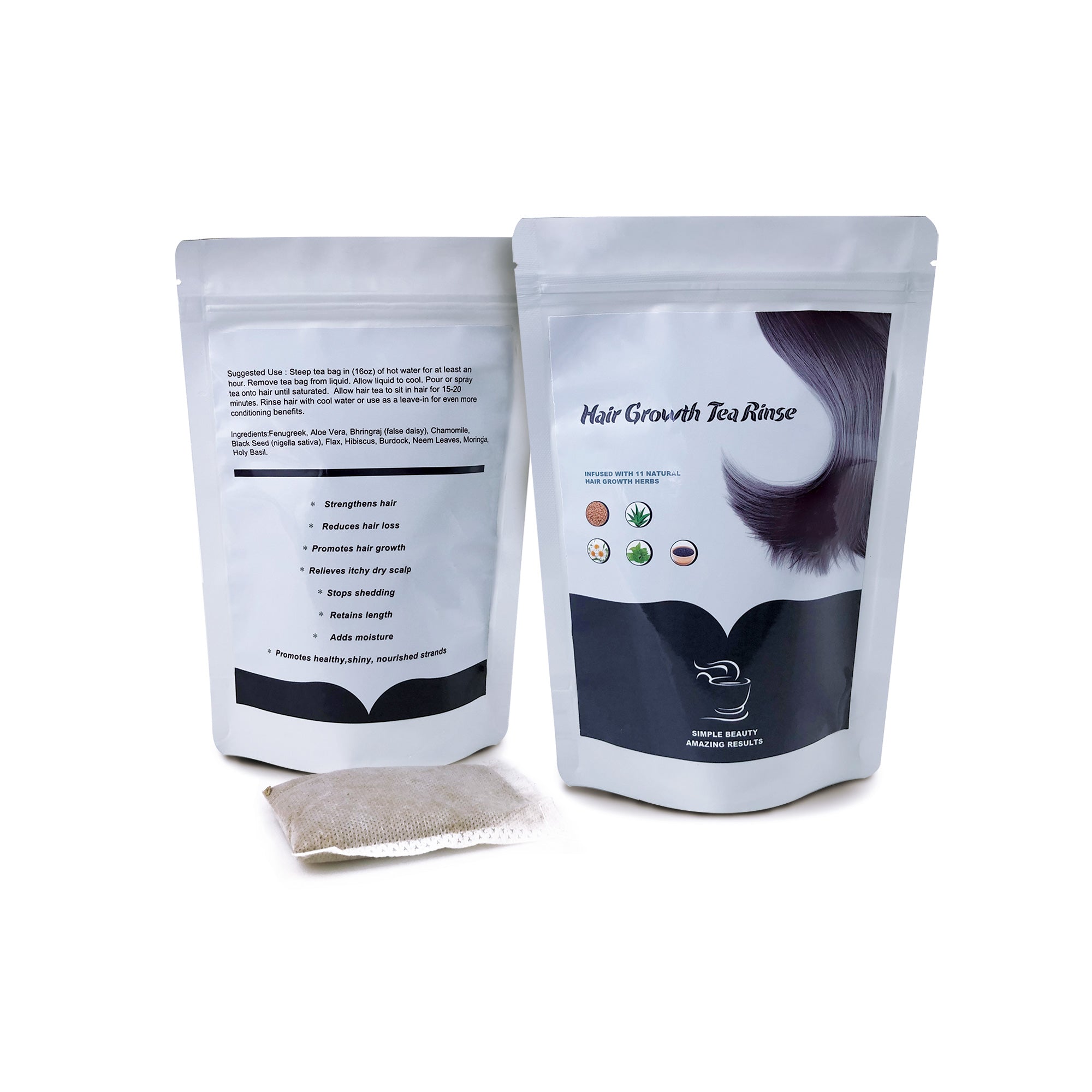 Herbal Hair Loss Growth Tea Products  help with  Hair  Repair And Re-growth