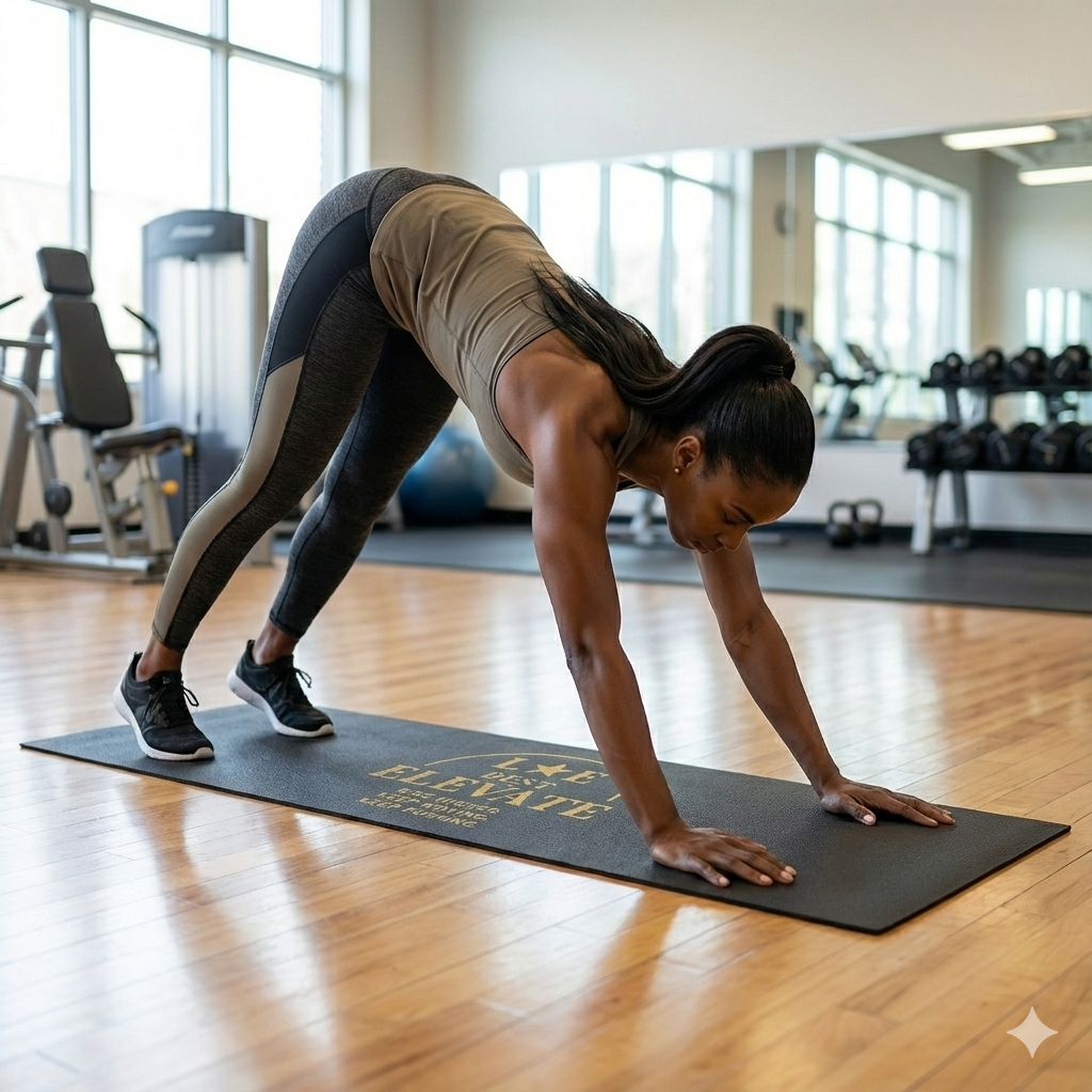 NBR Non-Slip Yoga Mat for Fitness &amp; Home Workouts